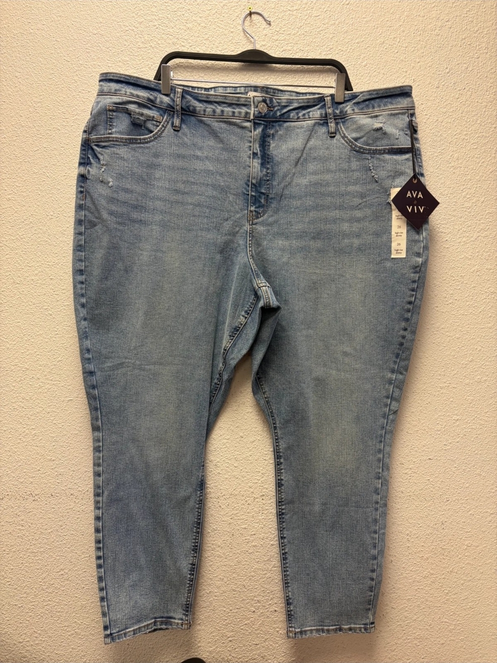 Women's Plus Size Distressed Jeans Size 26 #912